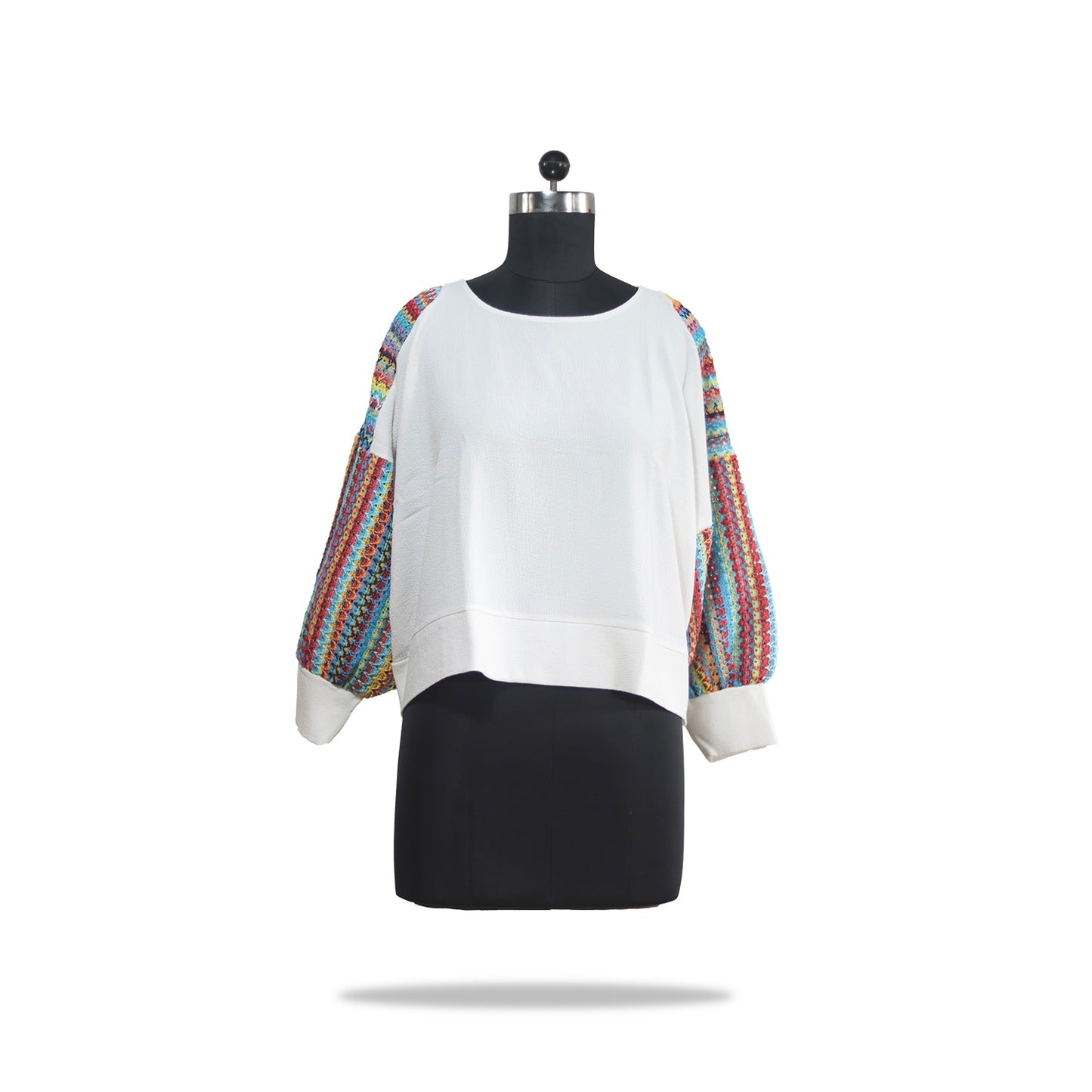 Minkie Studio Sleeve Printed Blouse