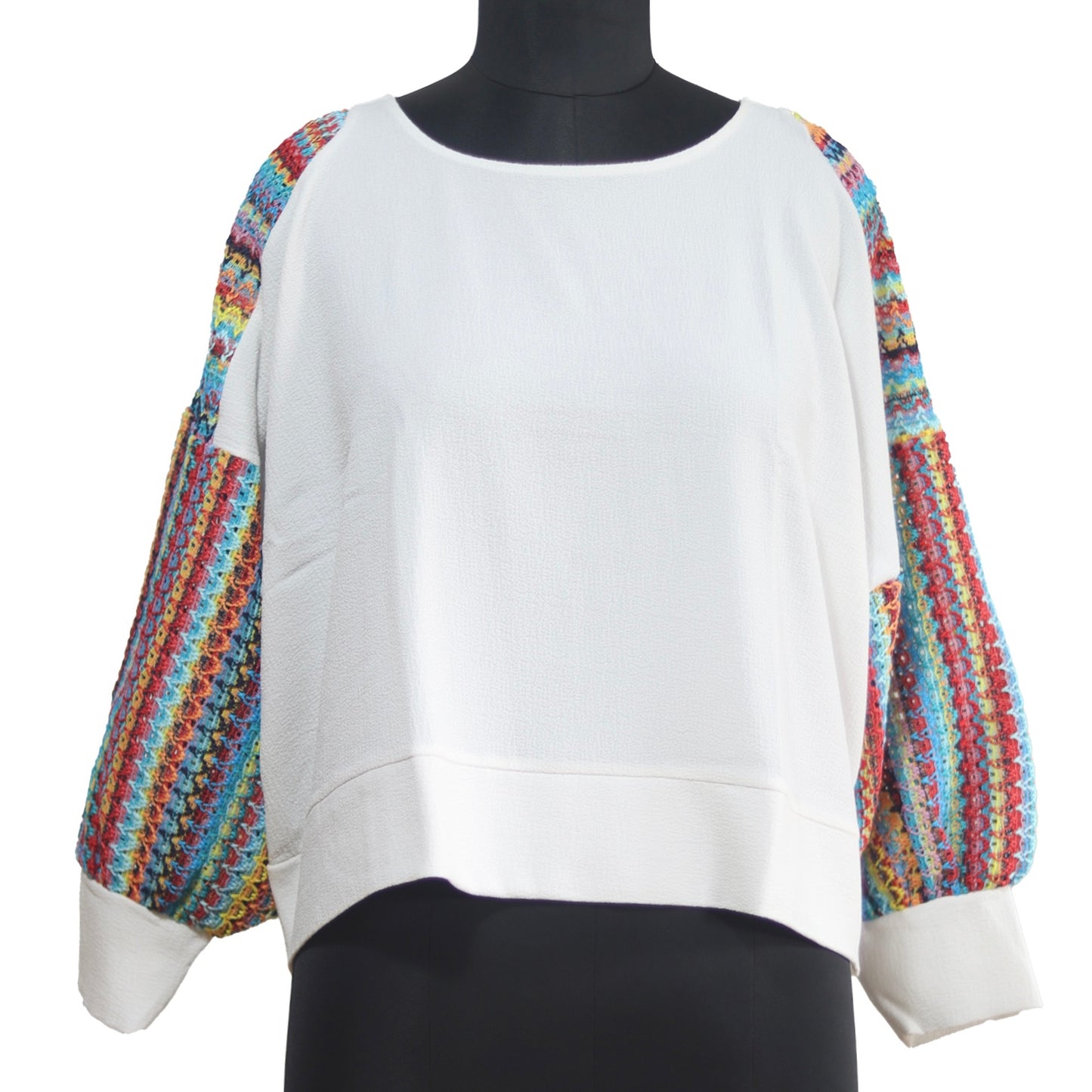 Minkie Studio Sleeve Printed Blouse