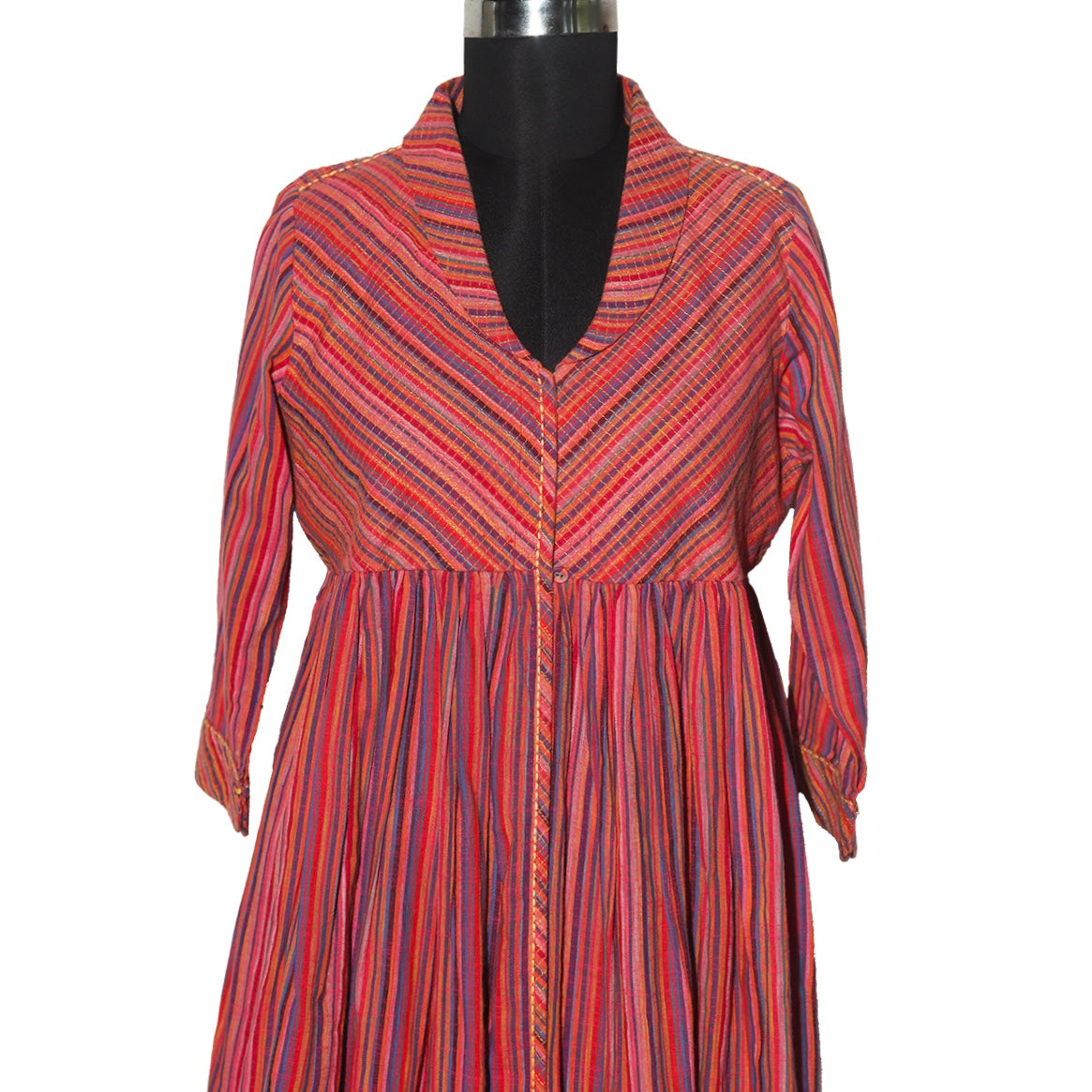 Ritu Kumar Cotton Striped Peplum Kurti