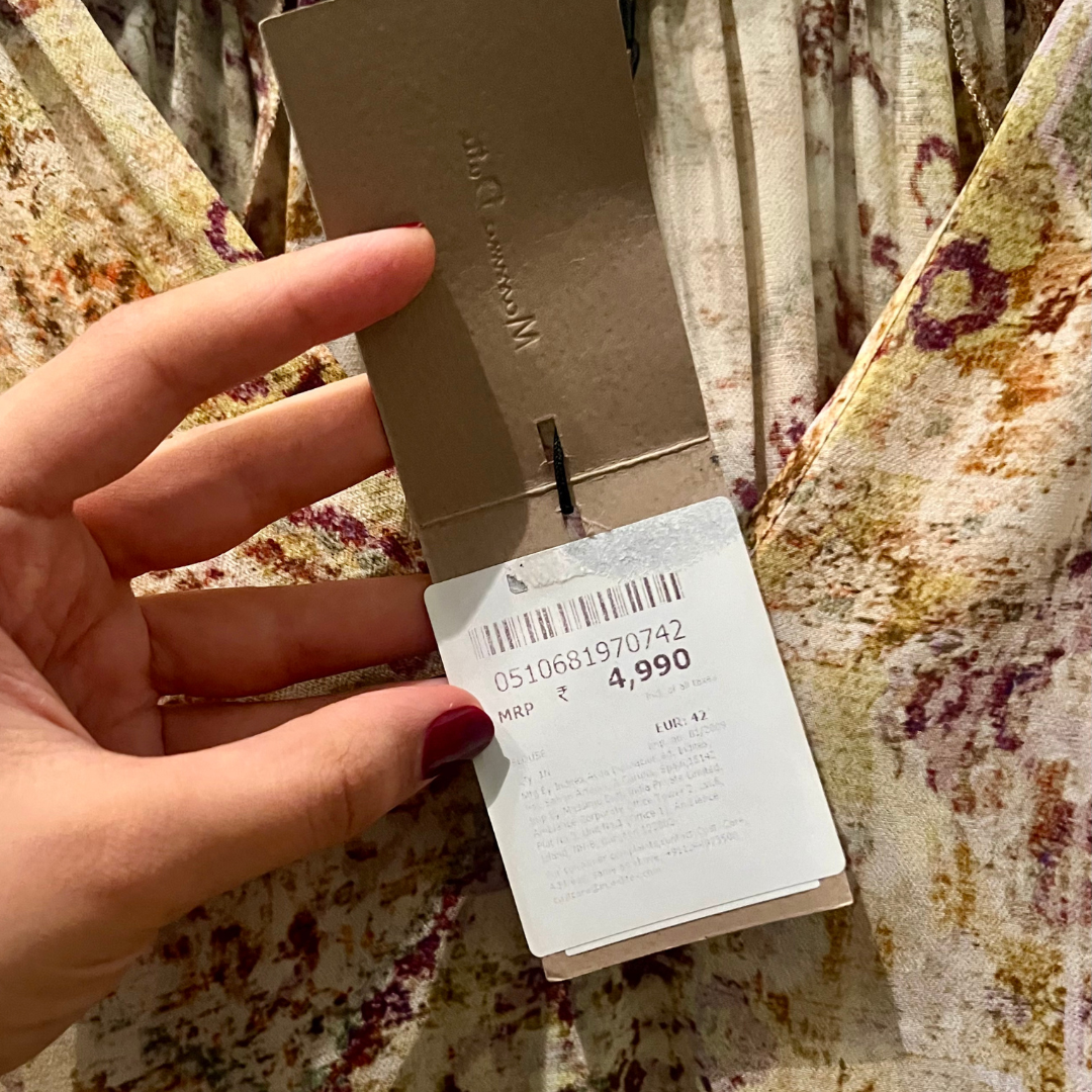 Massimo Dutti Floral Top