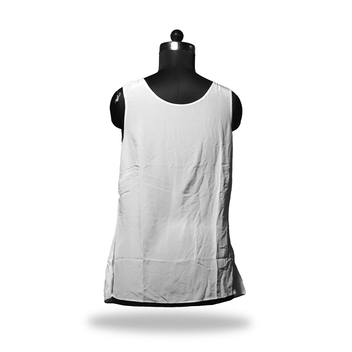 Les Petites White Cowl Neck Top