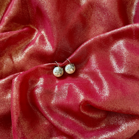 Pearl Semi-Precious Earrings from Santosh Popley