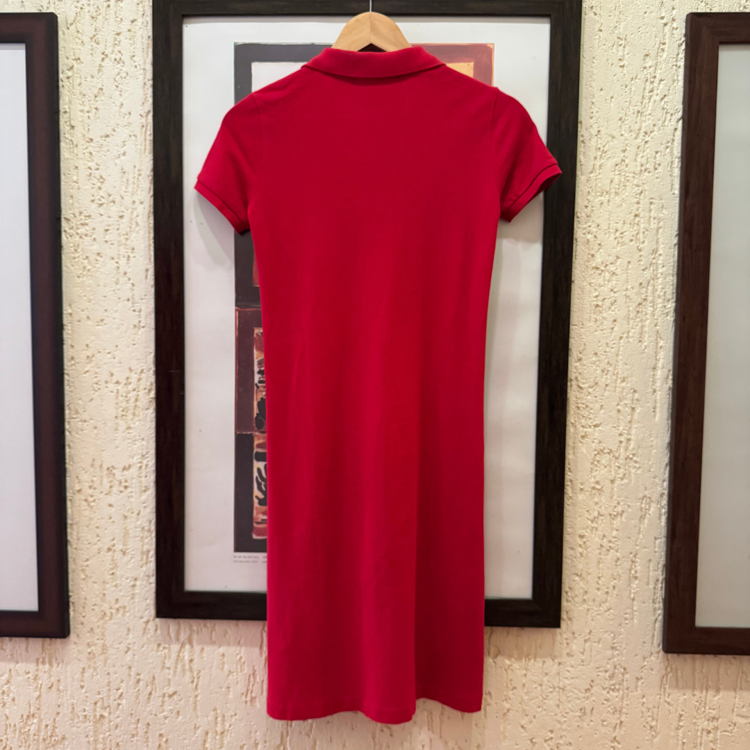 Polo Ralph Lauren Red Shirt Dress