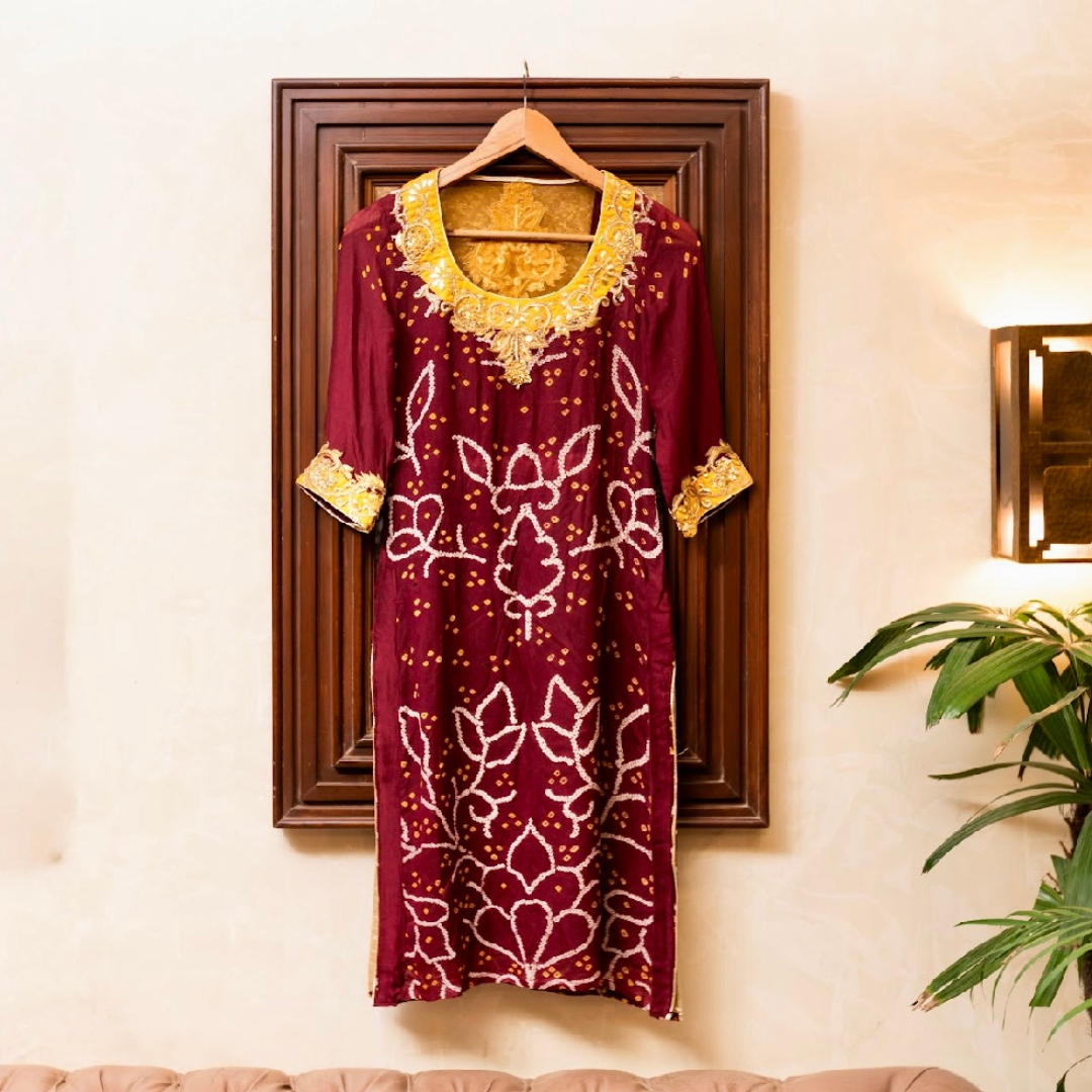 Nivedita Saboo Bandhani Kurta