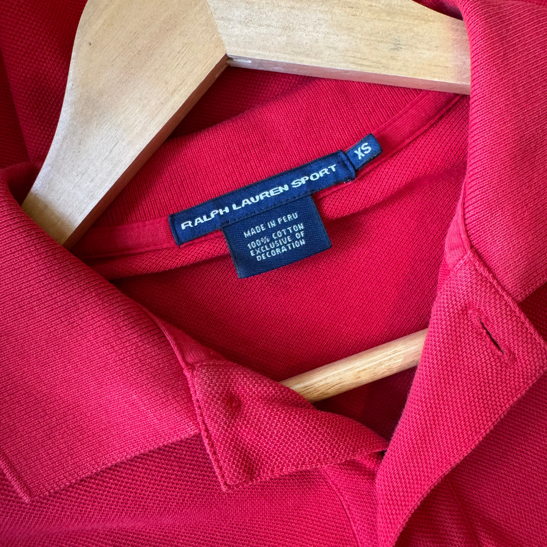 Polo Ralph Lauren Red Shirt Dress