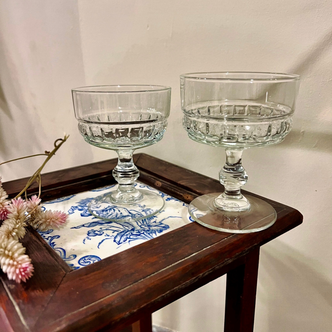 Vintage Cocktail Coupes